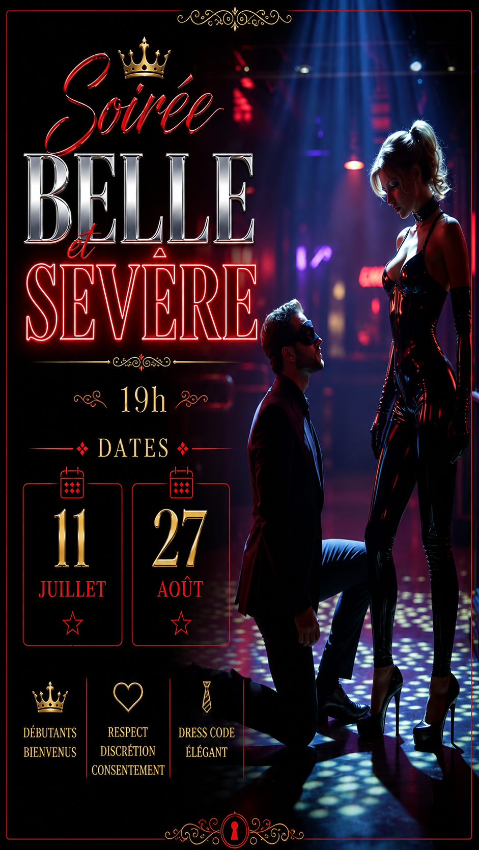 Soirée Belle et Sévère